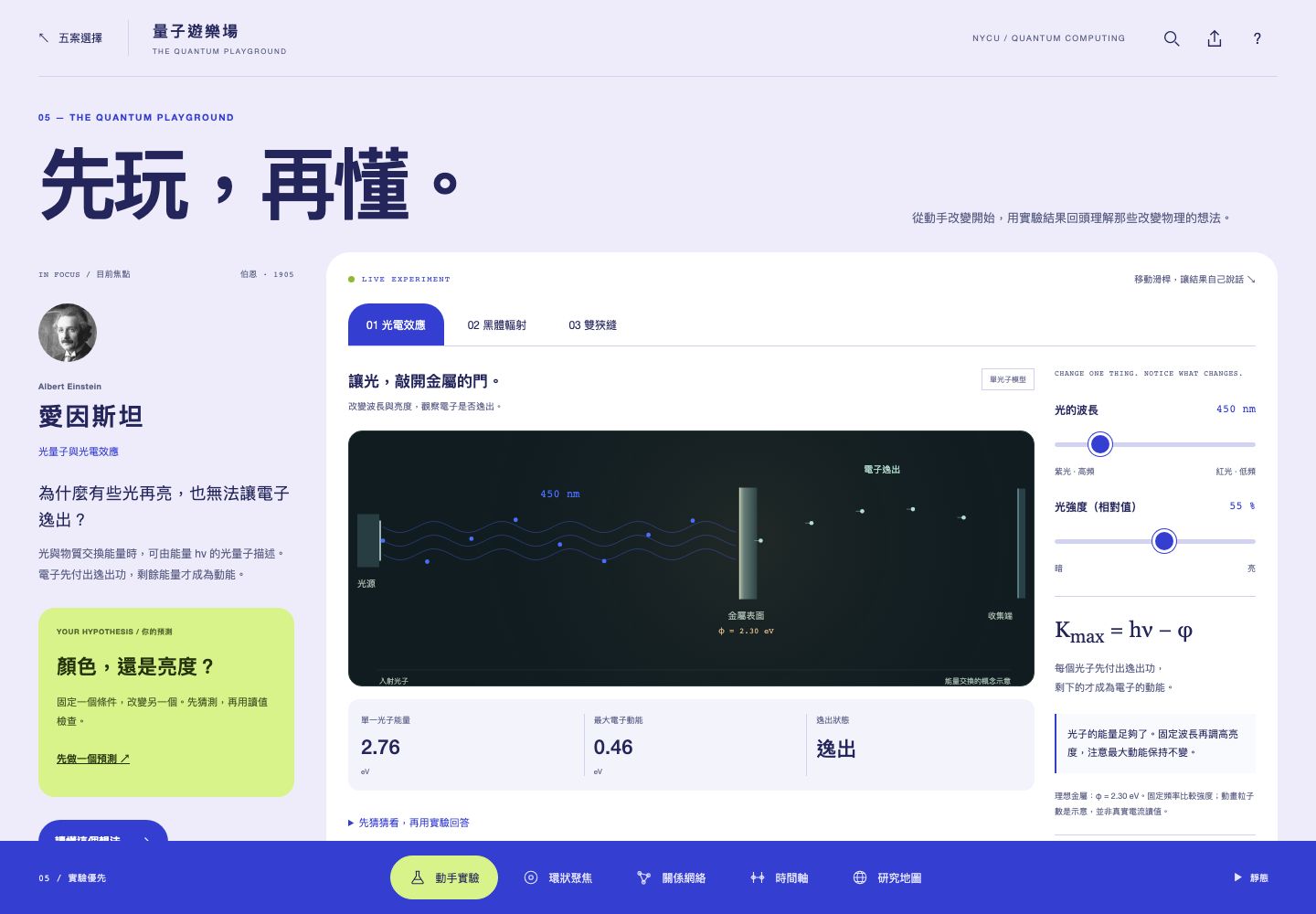量子遊樂場實際截圖